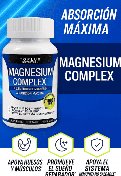 Magnesium Complex - Adiós al cansancio, hola vitalidad